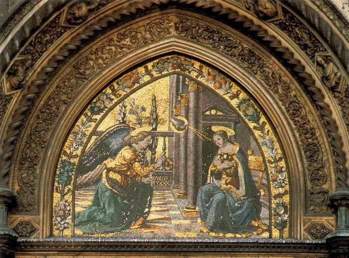 Domenico Ghirlandaio Annunciation oil painting picture